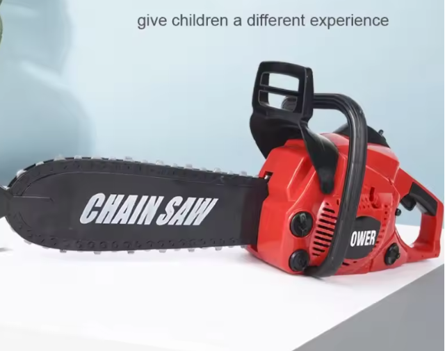 Large Kids Electronic Chainsaw – Pretend Play Tool Set